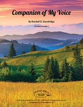 Companion of My Voice Concert Band sheet music cover